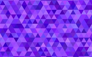 Превью обои треугольники, фиолетовый, сиреневый, мозаика