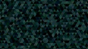 Превью обои треугольники, мозаика, темный, текстура