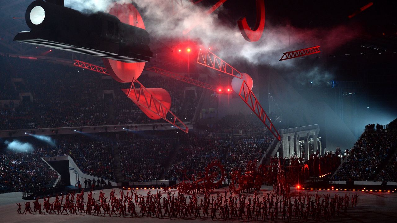 Обои церемония закрытия зимних олимпийских игр 2014, сочи 2014, олимпийские игры