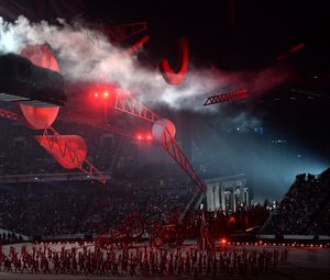 Превью обои церемония закрытия зимних олимпийских игр 2014, сочи 2014, олимпийские игры
