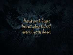 Превью обои цитата, фраза, мотивация, работа, талант, вдохновение