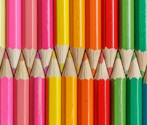 Превью обои цветные карандаши, набор, цвета, яркий