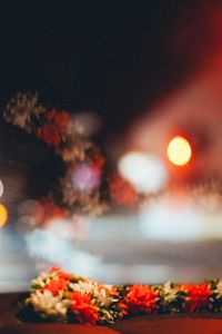 Превью обои цветы, размытие, боке, лепестки