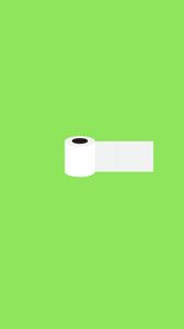 Превью обои туалетная бумага, рисунок, минимализм, зеленый