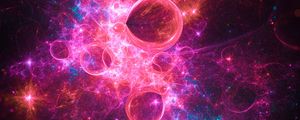 Превью обои туманность, блики, разноцветный, яркий, абстракция