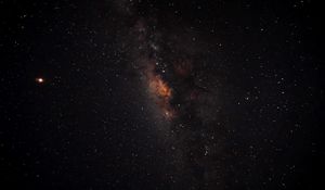 Превью обои туманность, звезды, галактика, космос, астрономия