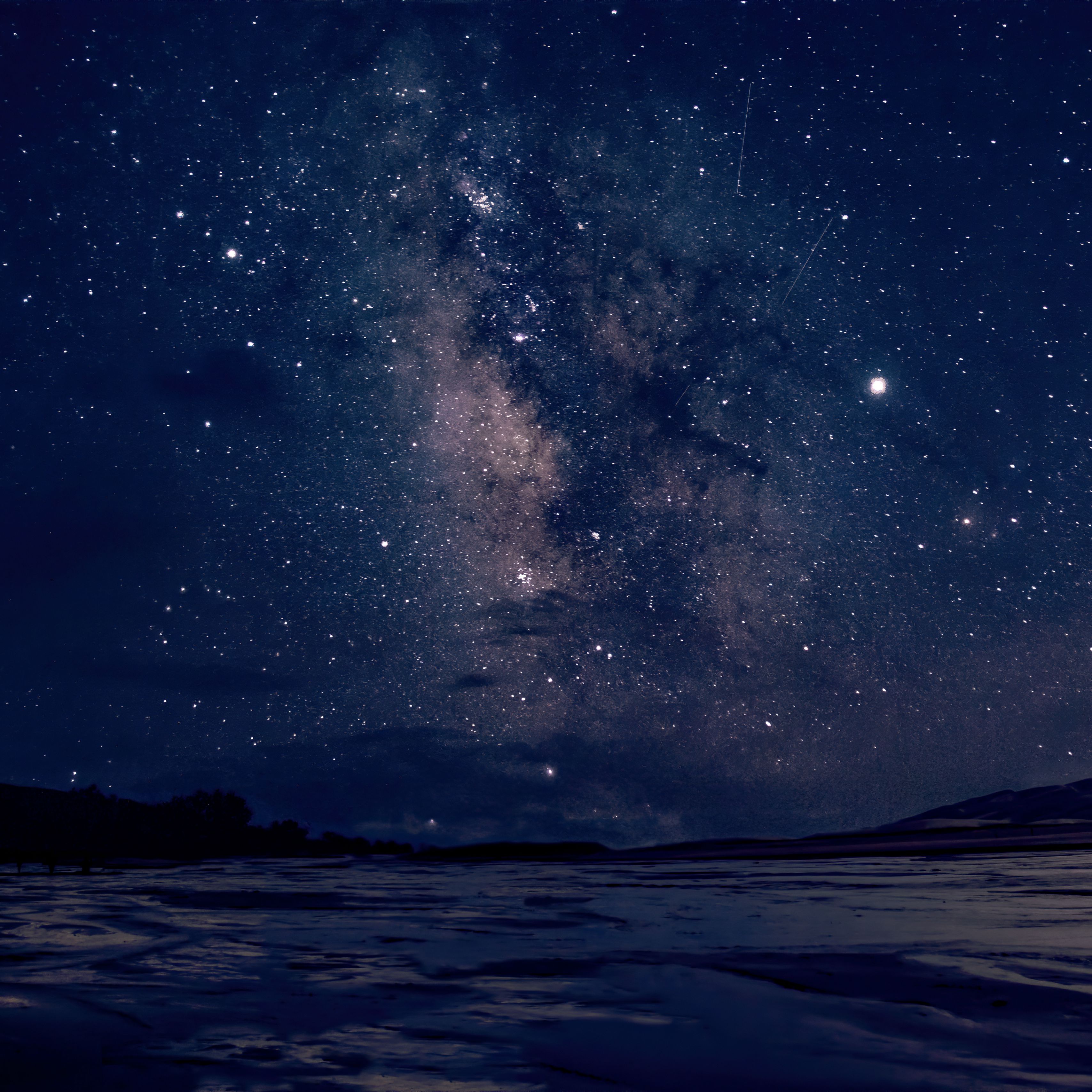 ночное звездное небо фото в хорошем качестве