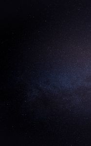 Превью обои туманность, звезды, вселенная, галактика, космос, темный