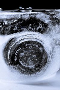Превью обои творческий, замороженный, фотоаппарат