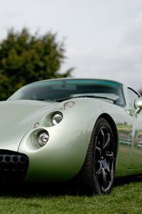 Превью обои tvr, автомобиль, зеленый