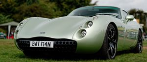 Превью обои tvr, автомобиль, зеленый