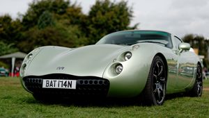 Превью обои tvr, автомобиль, зеленый
