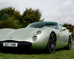 Превью обои tvr, автомобиль, зеленый