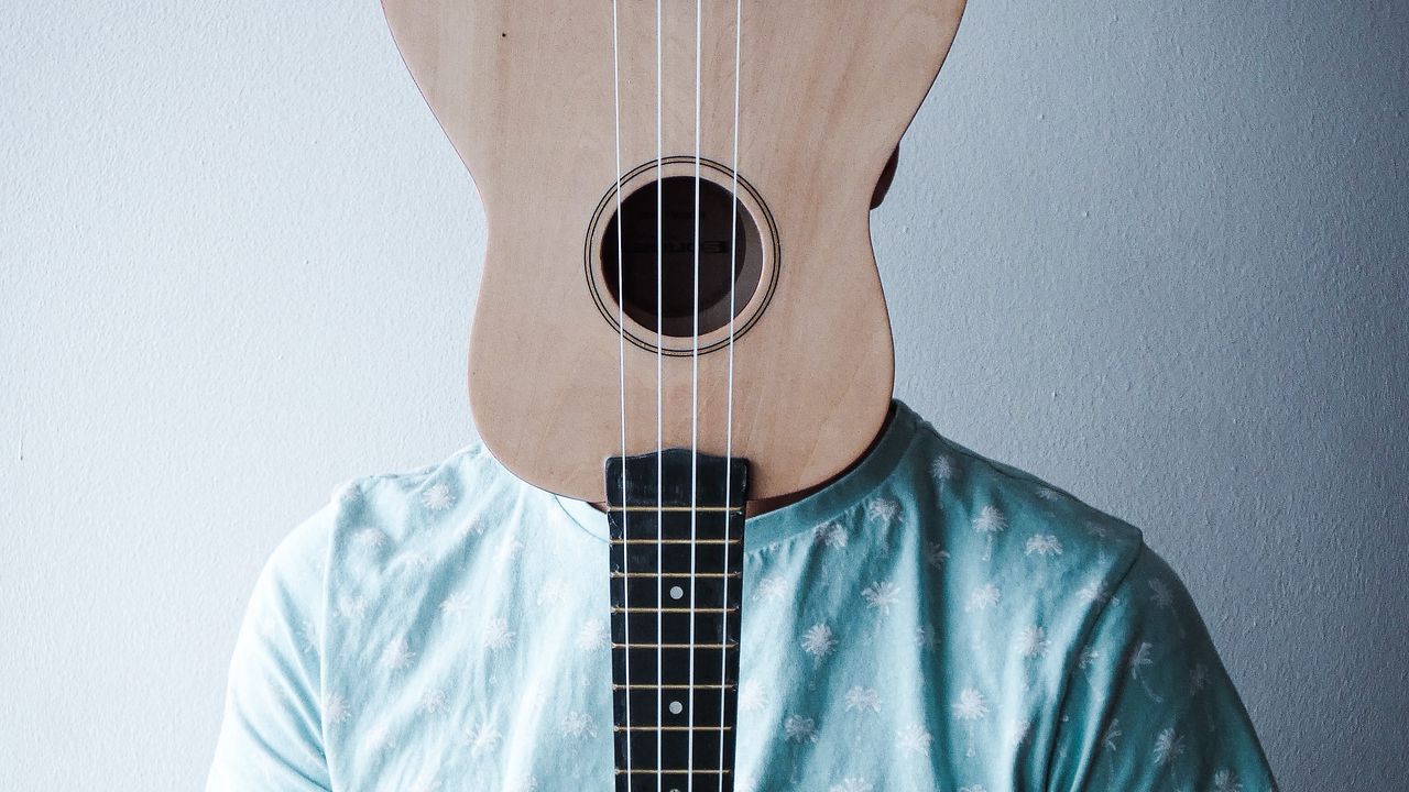 Обои укулеле, человек, музыкальный инструмент, музыка