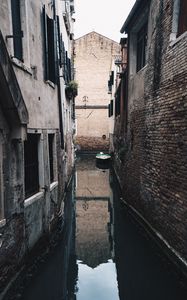 Превью обои улица, канал, здания, город, вода