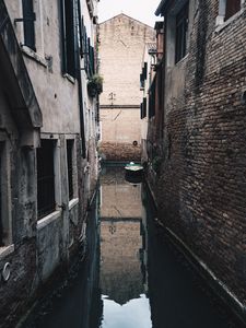 Превью обои улица, канал, здания, город, вода