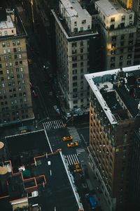 Превью обои улица, здания, вид сверху, крыши, городской пейзаж, нью-йорк