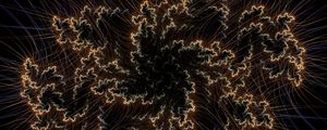 Превью обои узор, фигуры, абстракция, фон, темный