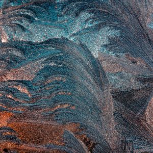 Превью обои узор, морозный, блеск, фон