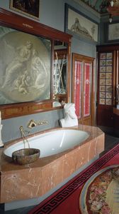Превью обои ванна, архитектура, старинное, интерьер, картины