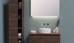 Превью обои ванна, комната, зеркала, интерьер, эстетично