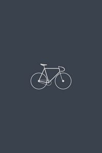 Превью обои велосипед, минимализм, серый