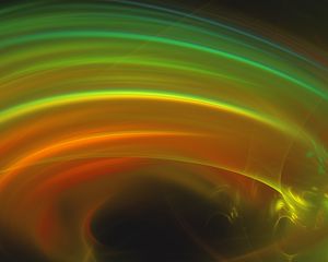 Превью обои вихрь, линии, свечение, абстракция