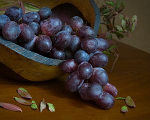 Превью обои виноград, ягоды, фрукт, гроздь