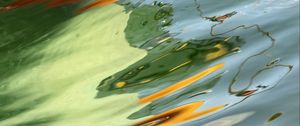 Превью обои вода, блики, отражение, искажение