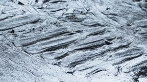 Превью обои вода, блики, снег, заснеженный