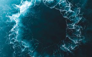 Превью обои вода, брызги, плеск, волны