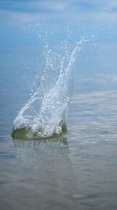 Превью обои вода, брызги, всплеск, капли, макро