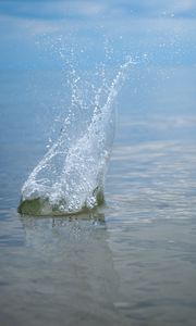 Превью обои вода, брызги, всплеск, капли, макро