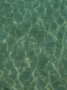 Превью обои вода, дно, блики, минимализм