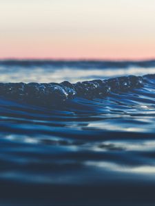 Превью обои вода, море, крупным планом, пена