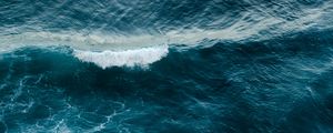 Превью обои вода, море, пена, волны, прибой
