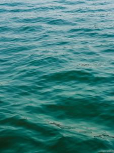 Превью обои вода, море, рябь, волны