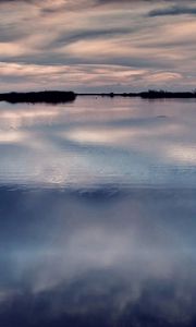 Превью обои вода, небо, вечер