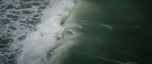 Превью обои вода, пена, каскад, природа