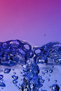 Превью обои вода, пузыри, воздух, жидкость, прозрачный
