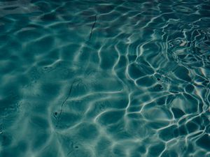 Превью обои вода, разводы, рябь, искажение, блики