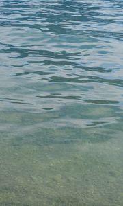 Превью обои вода, река, камни, дно, природа