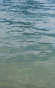 Превью обои вода, река, камни, дно, природа