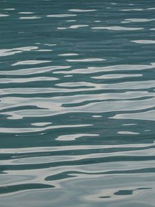 Превью обои вода, река, рябь, блики