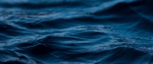 Превью обои вода, рябь, море, волна, размытость