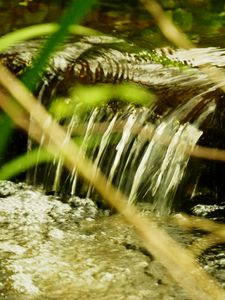 Превью обои вода, ручей, природа