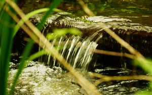 Превью обои вода, ручей, природа