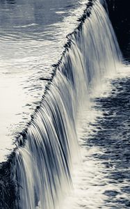 Превью обои вода, водопад, поток, река, природа, течение