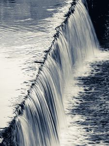 Превью обои вода, водопад, поток, река, природа, течение