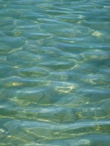 Превью обои вода, волны, блики